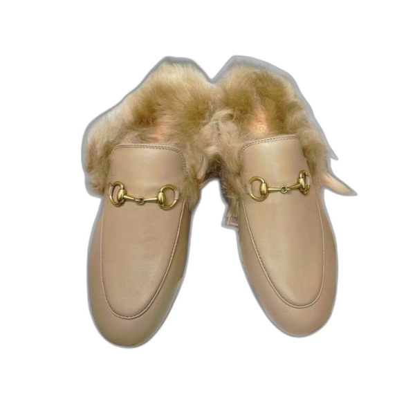 [Gucci] 구찌 퍼 프린스타운 뮬