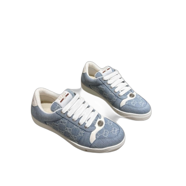 [ Gucci ] 구찌 GG 스크리너 웹 스니커즈