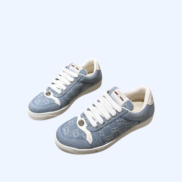 [ Gucci ] 구찌 GG 스크리너 웹 스니커즈