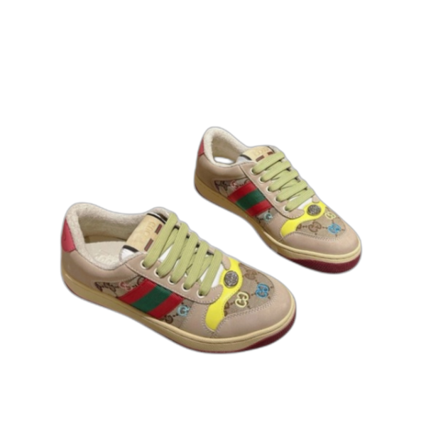 [ Gucci ] 구찌 GG 스크리너 웹 스니커즈