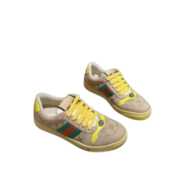 [ Gucci ] 구찌 GG 스크리너 웹 스니커즈