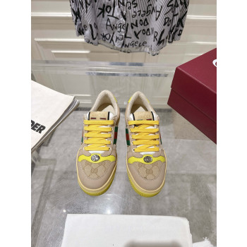 [ Gucci ] 구찌 GG 스크리너 웹 스니커즈