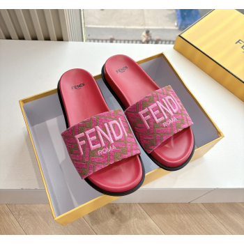 [ 펜디 ] 25ss 런웨이 컬렉션 슬라이드 뮬