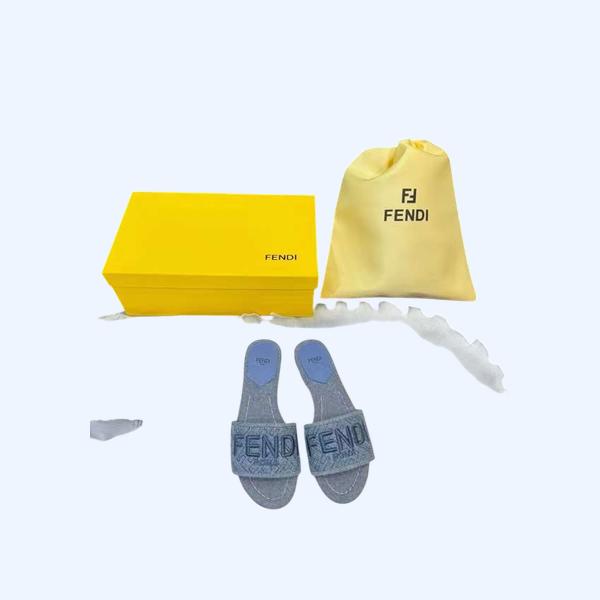 [Fendi] 펜디 블루 데님 슬라이드