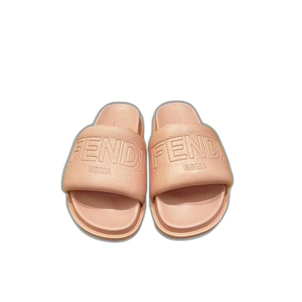 [Fendi] 펜디 로마 슬라이드 가죽 퍼스벳