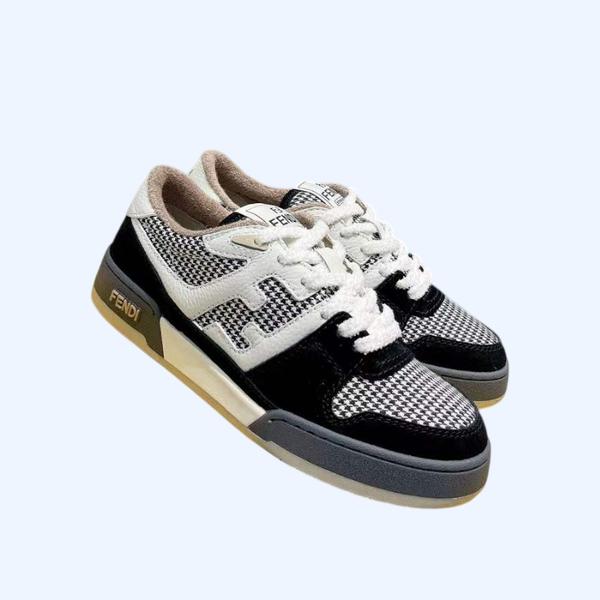 [Fendi] 펜디 매치 스웨이드 로우탑 스니커즈