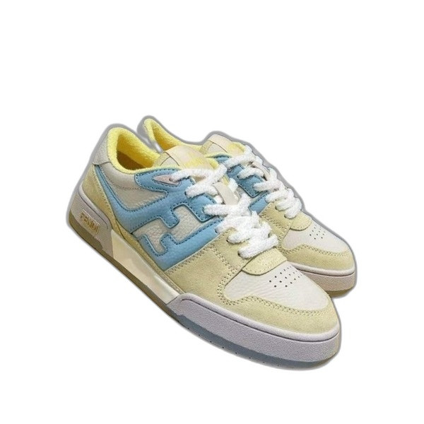 [Fendi] 펜디 매치 스웨이드 로우탑 스니커즈