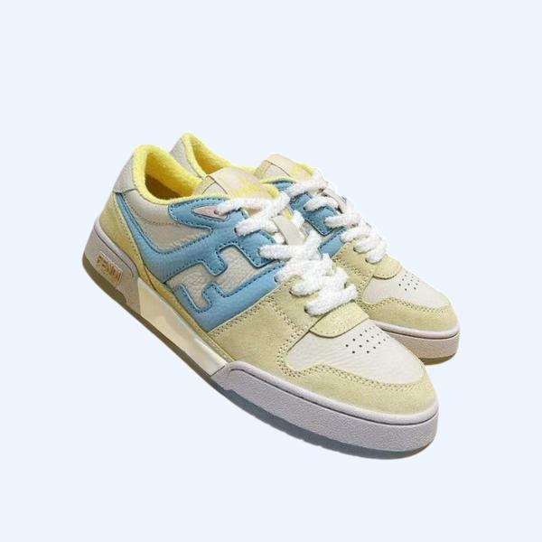 [Fendi] 펜디 매치 스웨이드 로우탑 스니커즈