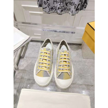 [Fendi] 펜디 도미노 캔버스 로우탑 스니커즈