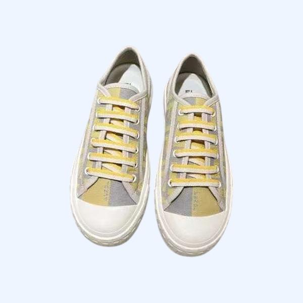 [Fendi] 펜디 도미노 캔버스 로우탑 스니커즈