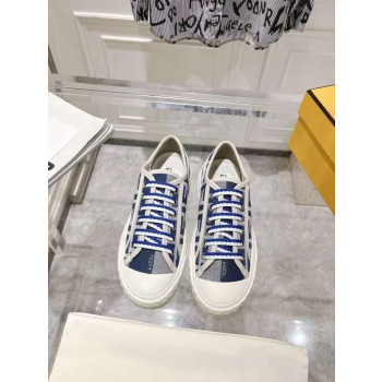 [Fendi] 펜디 도미노 캔버스 로우탑 스니커즈