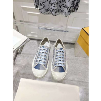 [Fendi] 펜디 도미노 캔버스 로우탑 스니커즈