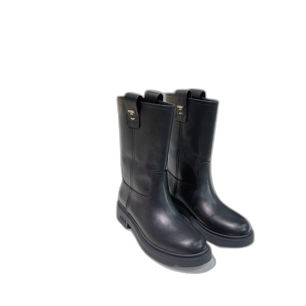 [ Fendi ] 펜디 가죽 미들 부츠