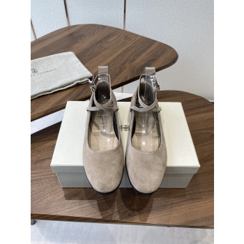 [ Brunello Cucinelli ] 브루넬로 쿠치넬리 메리제인 플랫