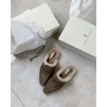 [Brunello Cucinelli] 브루넬로 쿠치넬리 모닐리 바 시어링 브로퍼