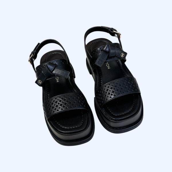 [ LV ] 선셋 플랫 컴포트 샌들