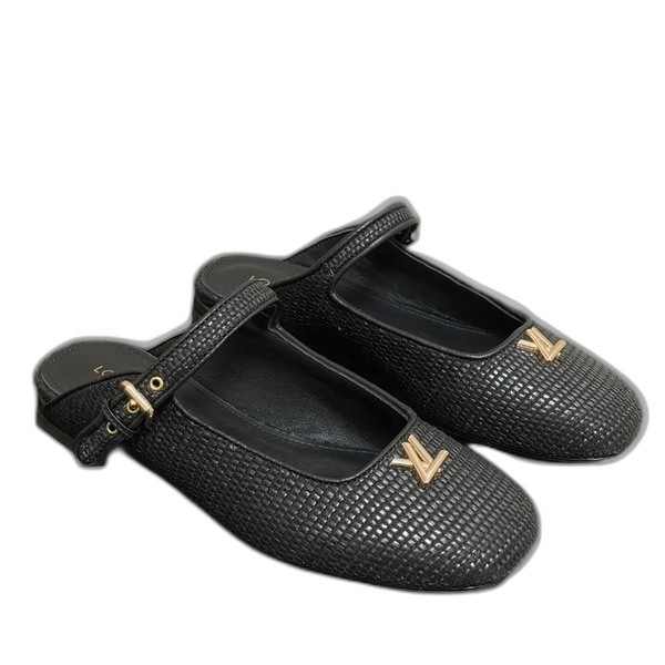 [ LV ] 라피아 발레리나 뮬