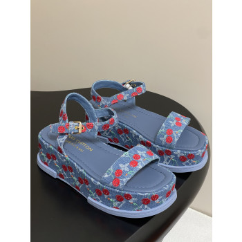 [ LV ] 마야 플랫폼 샌들