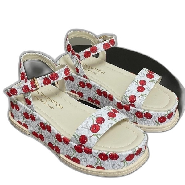 [ LV ] 마야 플랫폼 샌들