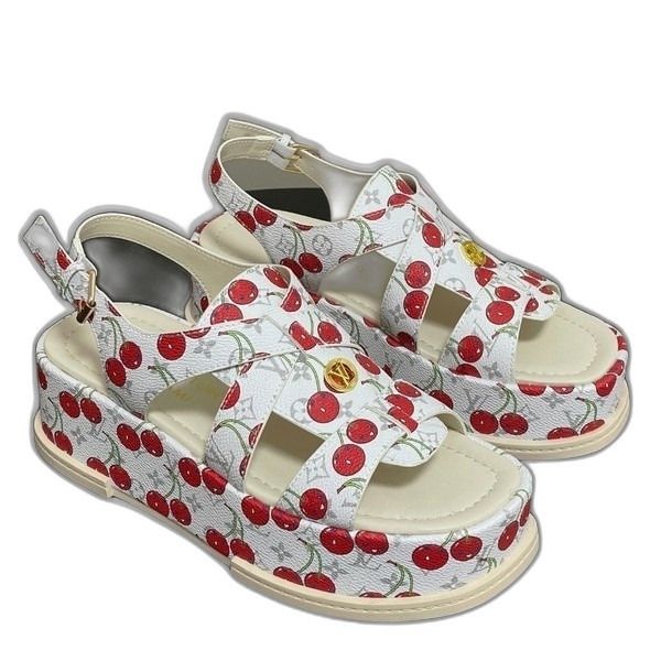 [ LV ] 마야 플랫폼 샌들