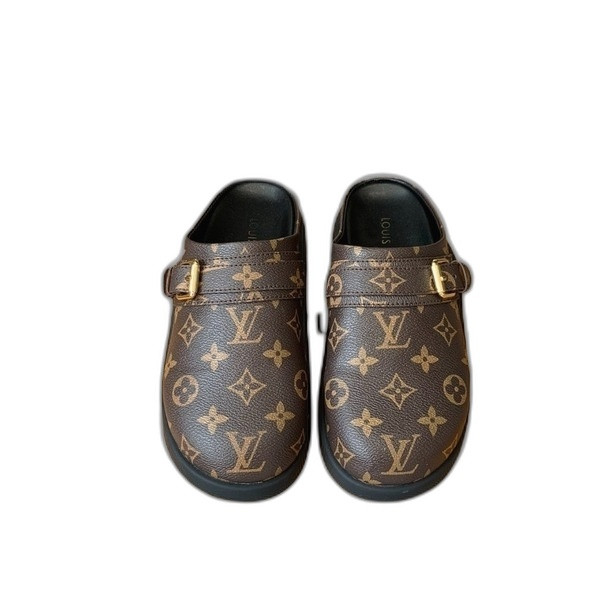 [ LV ] 투 고 플랫 컴포트 클로그