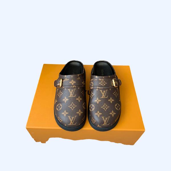 [ LV ] 투 고 플랫 컴포트 클로그