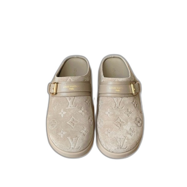 [ LV ] 투 고 플랫 컴포트 클로그