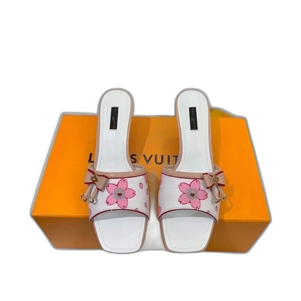 [ LV ] 릴리 리본 뮬 힐