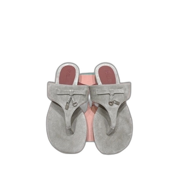 [ Loro Piana ] 로로피아나 참스 스웨이드 샌들