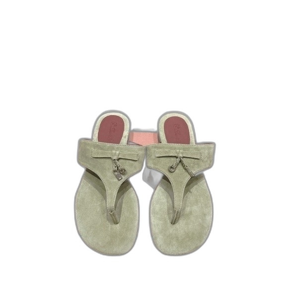 [ Loro Piana ] 로로피아나 참스 스웨이드 샌들