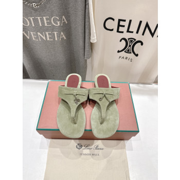 [ Loro Piana ] 로로피아나 참스 스웨이드 샌들