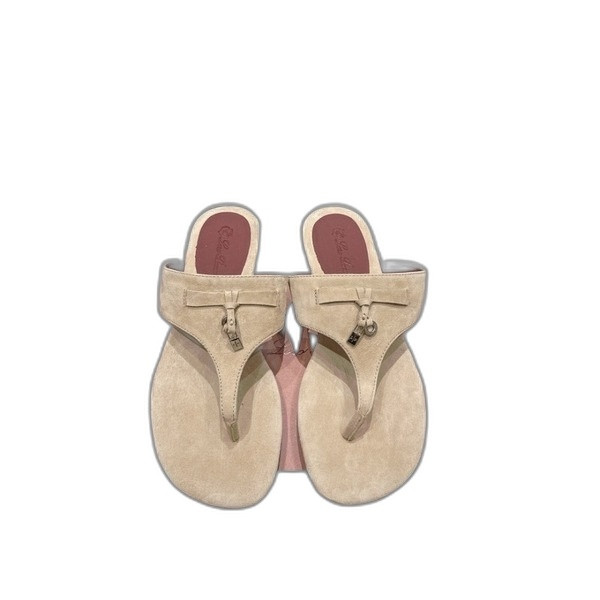 [ Loro Piana ] 로로피아나 참스 스웨이드 샌들