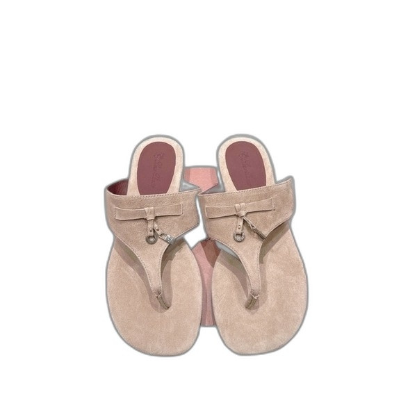 [ Loro Piana ] 로로피아나 참스 스웨이드 샌들