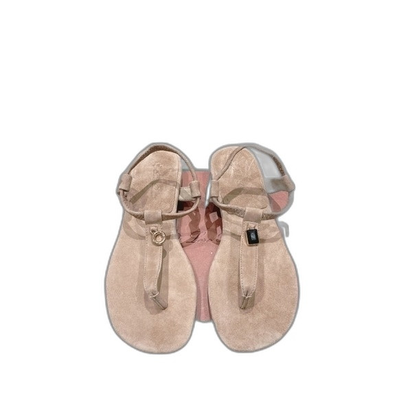 [ Loro Piana ] 로로피아나 민딜 스웨이드 샌들