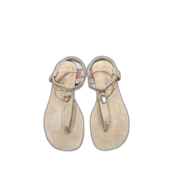 [ Loro Piana ] 로로피아나 민딜 스웨이드 샌들