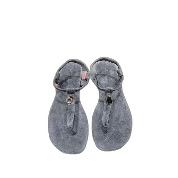 [ Loro Piana ] 로로피아나 민딜 스웨이드 샌들