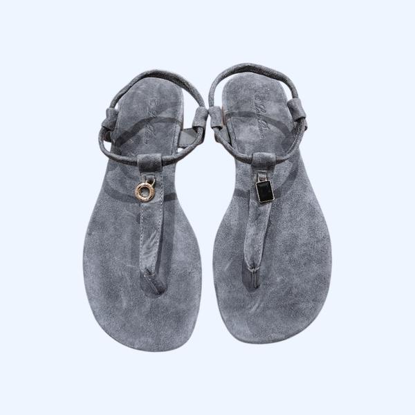 [ Loro Piana ] 로로피아나 민딜 스웨이드 샌들