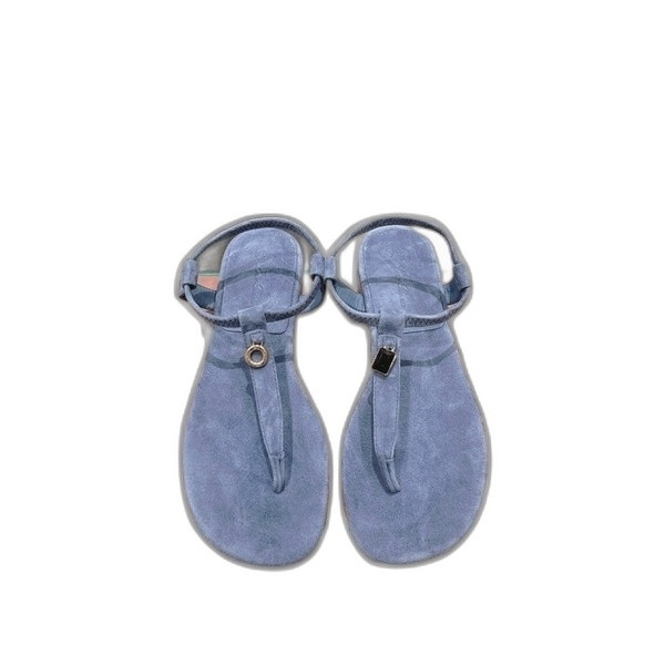 [ Loro Piana ] 로로피아나 민딜 스웨이드 샌들