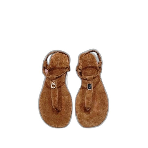 [ Loro Piana ] 로로피아나 민딜 스웨이드 샌들