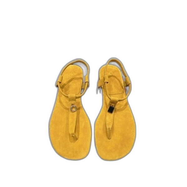 [ Loro Piana ] 로로피아나 민딜 스웨이드 샌들