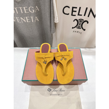 [ Loro Piana ] 로로피아나 참스 스웨이드 샌들