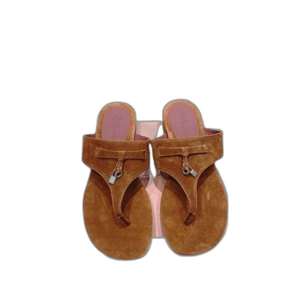 [ Loro Piana ] 로로피아나 참스 스웨이드 샌들