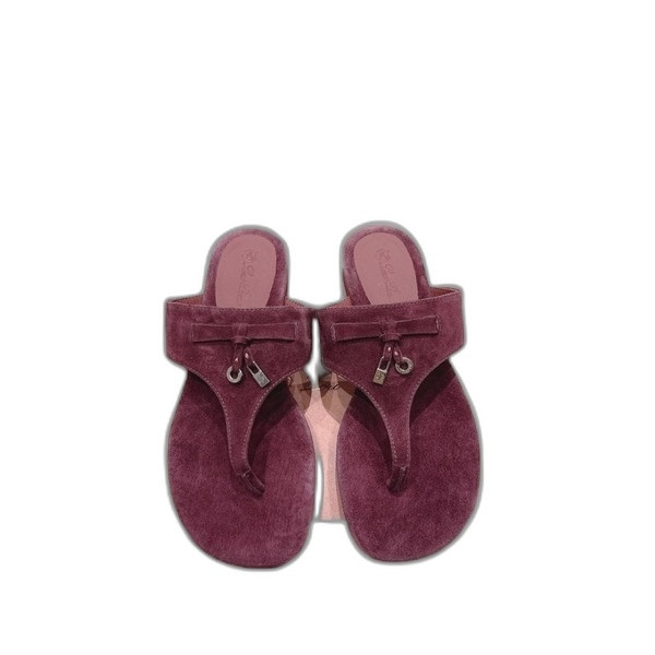 [ Loro Piana ] 로로피아나 참스 스웨이드 샌들