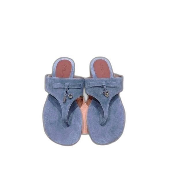 [ Loro Piana ] 로로피아나 참스 스웨이드 샌들