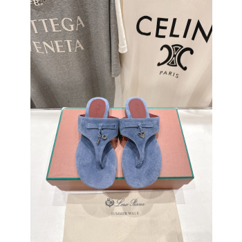 [ Loro Piana ] 로로피아나 참스 스웨이드 샌들