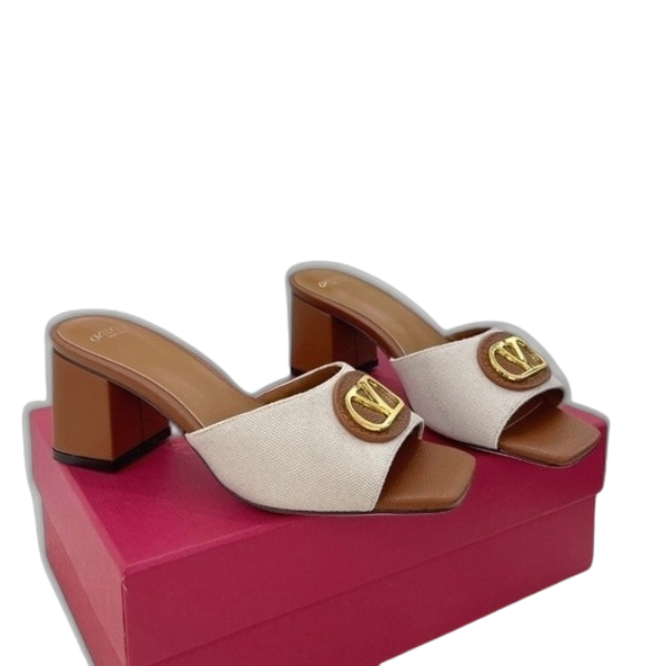 [ Valentino ] 발렌티노 가라바니 브이로고 슬라이드 샌들