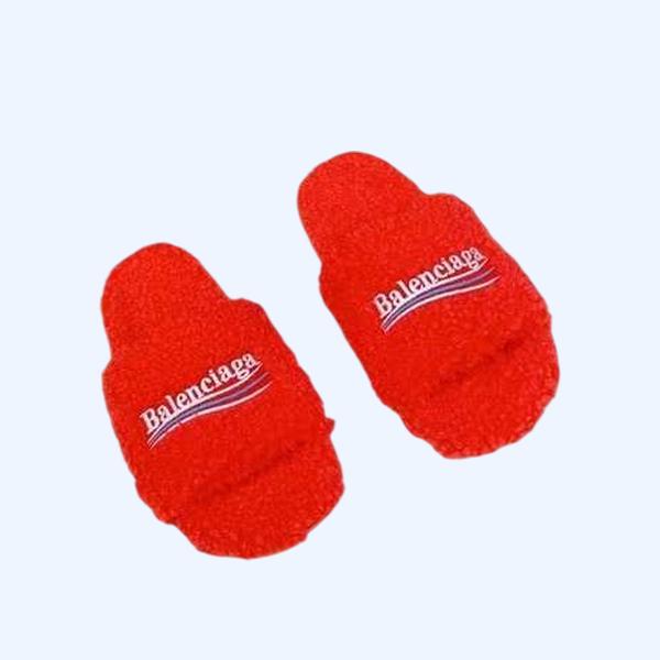 [Balenciaga] 발렌시아가 퍼리 슬라이드