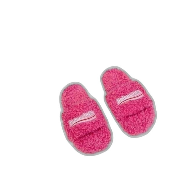 [Balenciaga] 발렌시아가 퍼리 슬라이드