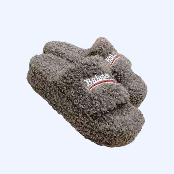 [Balenciaga] 발렌시아가 퍼리 슬라이드