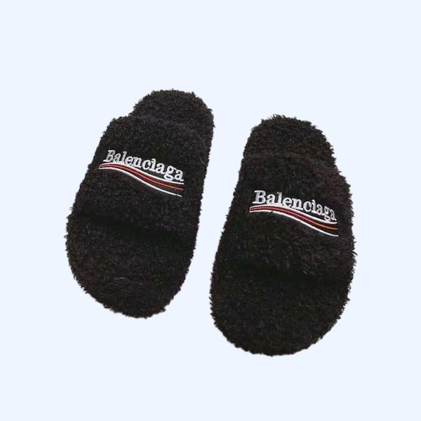 [Balenciaga] 발렌시아가 퍼리 슬라이드